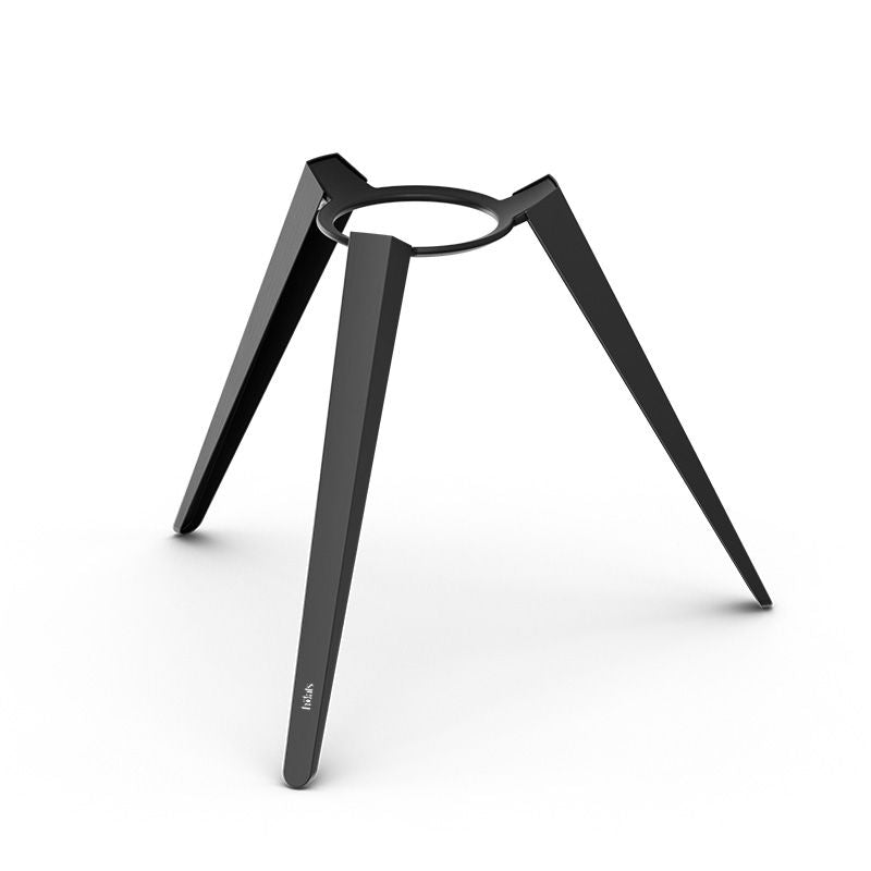 MOON 45 Feuerkorb mit hohem Fuß all black
