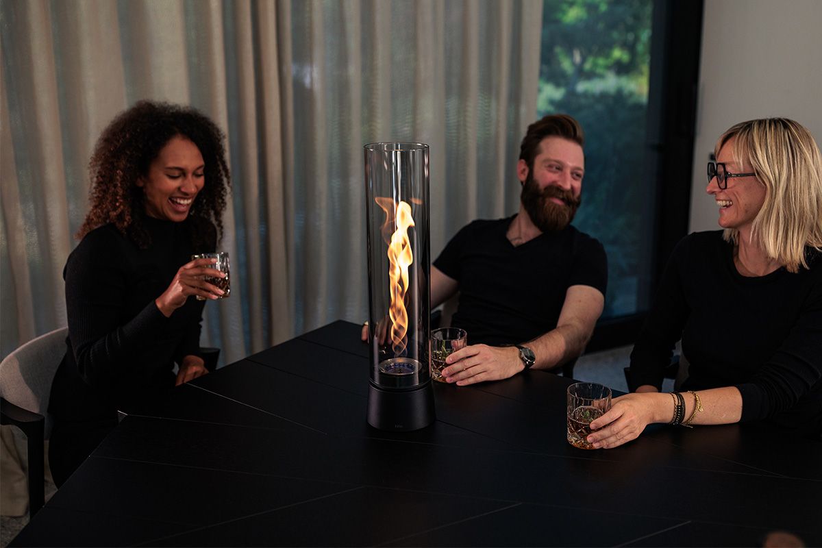SPIN air 1200 Tischfeuer all black